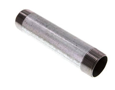R 1 1/2'' Zinc plated Steel Double Pipe Nipple 50 Bar DIN 2982 - 200mm