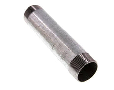 R 1 1/2'' Zinc plated Steel Double Pipe Nipple 50 Bar DIN 2982 - 200mm