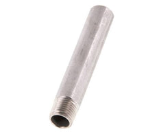 R 1/4'' Male x 13.5mm Stainless steel Pipe Nipple with Welding End 20 Bar DIN 2982 - 80mm