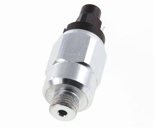 50 to 200bar NC Steel Pressure Switch G1/4'' 42VAC Flat Connector
