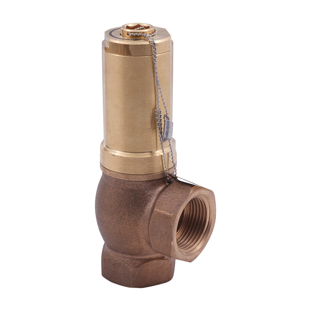 G1 1/2'' Brass Relief valve 2 - 8 bar / 29 - 116 psi