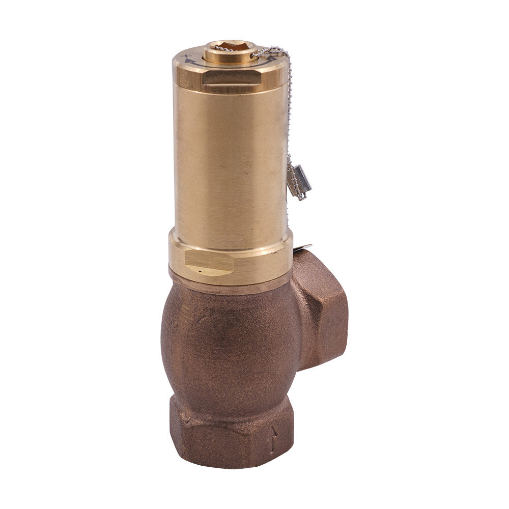 G1 1/4'' Brass Relief valve 2 - 8 bar / 29 - 116 psi