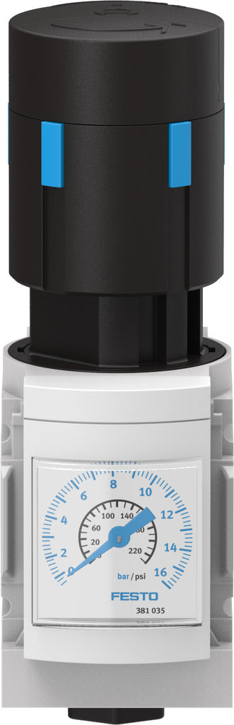Festo Compressed Air Pressure Regulator G1/8'' 0.5-12bar 1000l/min - 529425