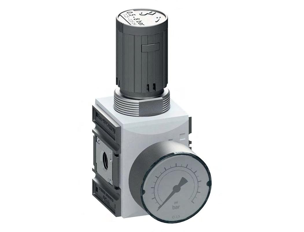 Pressure Regulator for Manifold Assembly G1/4'' 2000 l/min 0.5-10.0bar/7-145psi PA Futura 1