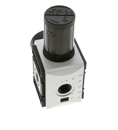Precision Pressure Regulator for Manifold Assembly G3/8'' 4500 l/min 0.5-10.0bar/7-145psi PA Futura 2