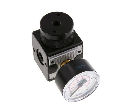 Pressure Regulator Pilot Operated G1/4'' 2100 l/min 0.5-16.0bar/7-232psi Zinc Die-Cast Multifix 1
