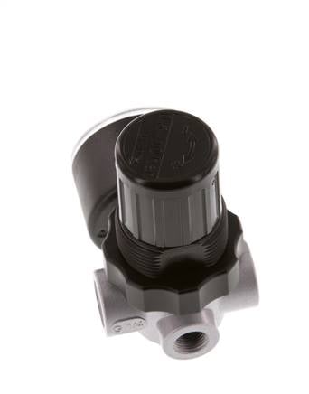 Pressure Regulator G1/4'' 450 l/min 0.5-10.0bar/7-145psi Zinc Die-Cast Standard 0