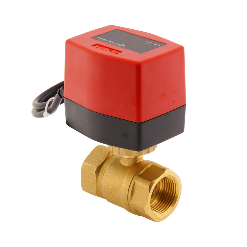 Electrical Ball Valve BW2 1'' 2-way 24V AC 3-point