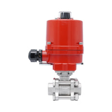 Rp 3/8'' 2-Way Stainless Steel Electrical Ball Valve 12 V AC/DC