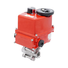 Rp 3/4'' 2-Way Stainless Steel Modulating Electric Ball Valve 24V AC/DC