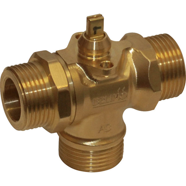 Belimo 3-Way Ball Valve G3/4 Kvs3.6 100-240VAC Fail-Safe 75s 2-point 1Nm IP40 C520Q-J/CQK230A