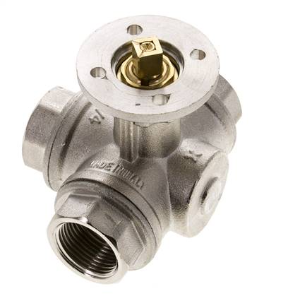 G3/4'' 3-Way L-port Ball Valve Brass ISO-Top 40bar - BL3BAL