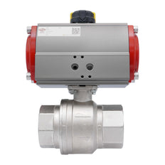 Pneumatic Ball Valve G2 1/2'' Brass Double Acting