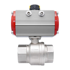 Pneumatic Ball Valve G3/4'' Brass Spring Opening