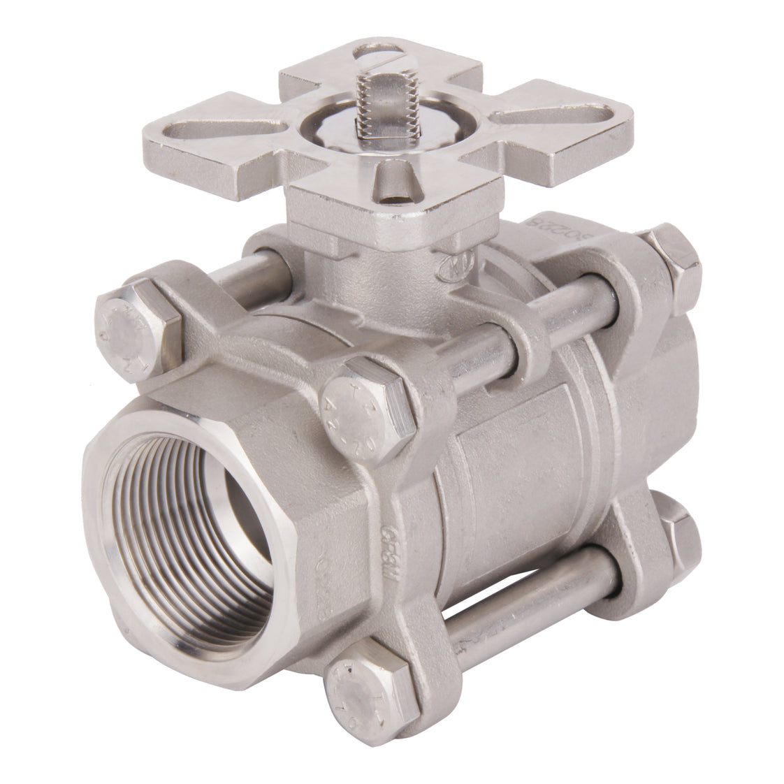 G1-1/4'' 2-Way Stainless Steel Pneumatic Ball Valve Double Acting - BL2SA3