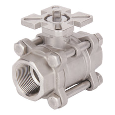 G1-1/4'' 2-Way Stainless Steel Pneumatic Ball Valve Double Acting - BL2SA3