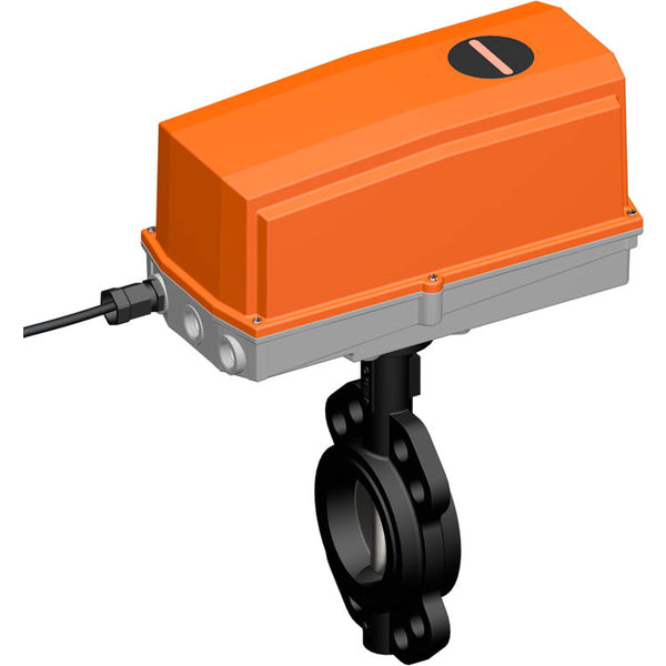 Belimo Butterfly Valve DN32/PN16 Wafer 100-240VAC Open/Close GGG40 EPDM IP67 ISO 5211 35s 40Nm D632N/GRC230G-5