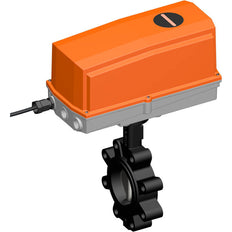 Belimo Butterfly Valve DN50/PN16 Lug 24VAC/DC Modulating GGG40 EPDM IP67 ISO 5211 MFT Terminals 35s 40Nm D650NL/GRC24G-MF-T-5