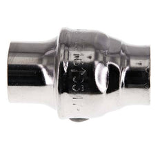 3/4'' NPT Stainless Steel 316 Check Valve FKM 0.03-16bar (0.44-232psi) - NSF ANSI 61