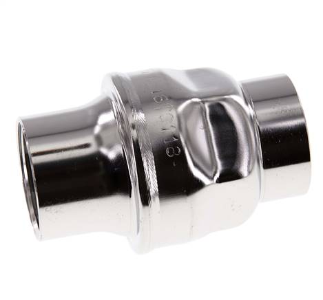 G1 1/4'' Stainless Steel 316 Check Valve FKM 0.03-16bar (0.44-232psi) - Heavy duty [6 Pieces]