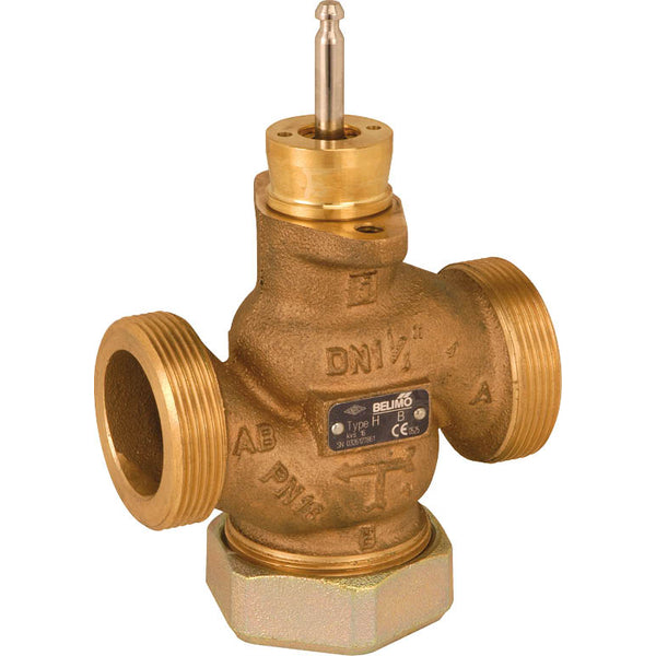 Belimo Globe Valve 15mm G1-1/4 Kvs6.3 24VAC/DC Fail-Safe 35s 0-10V 1000N IP54 H420B/NVKC24A-SZ-TPC