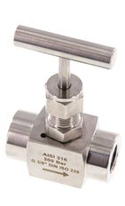 G3/8'' Stainless steel Needle Valve PTFE 300 bar - NLS