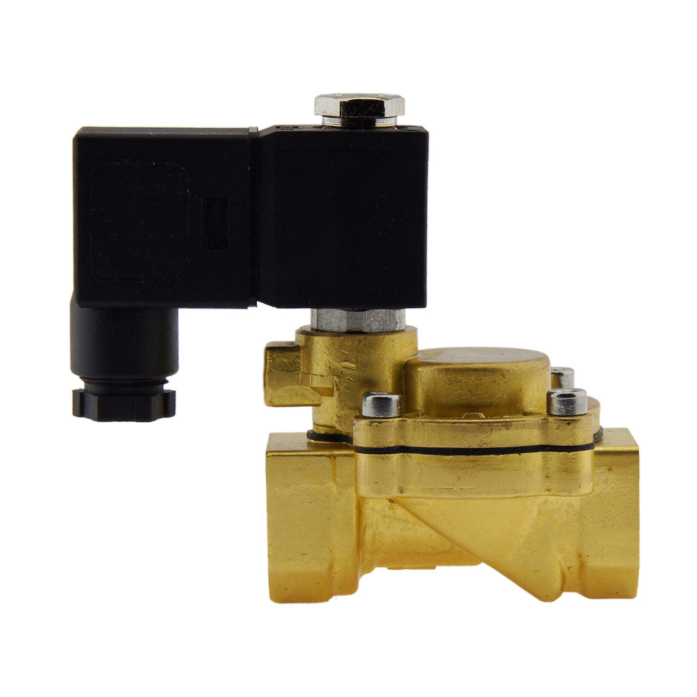 Solenoid Valve CM-IA 1/2'' compact brass FKM 0.5-12bar 24V DC