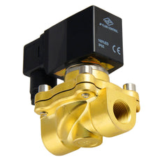 Solenoid Valve DF-SA 3/8'' brass FKM 0-10bar 380V AC