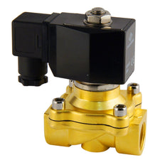 Solenoid Valve DF-SA 1/2'' brass FKM 0-6bar 12V DC