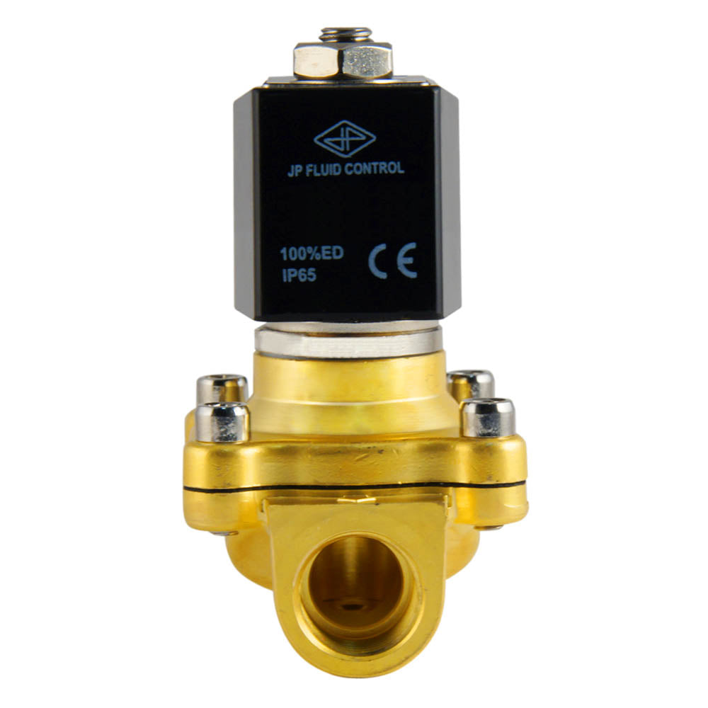 Solenoid Valve DF-SA 1/2'' brass FKM 0-6bar 12V DC