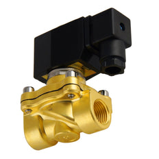 Solenoid Valve DF-SA 1/2'' brass FKM 0-6bar 12V DC