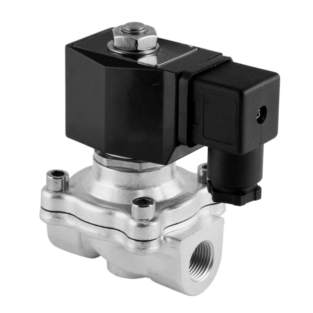 Solenoid Valve DF-SA 3/8'' Stainless Steel EPDM 0-10bar 380V AC