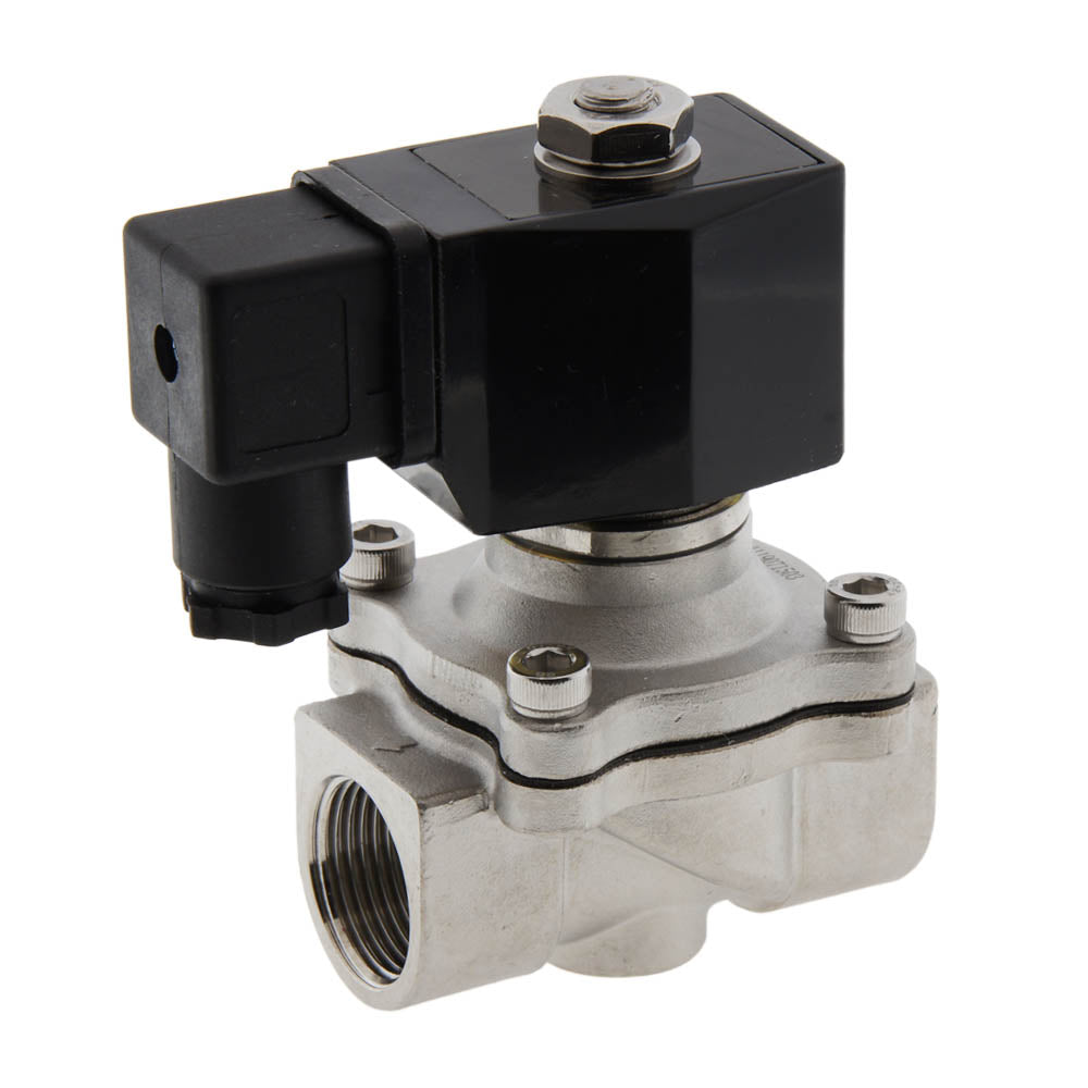 Solenoid Valve DF-SA 3/4'' stainless steel FKM 0-10bar 230V AC
