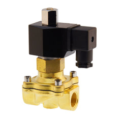 Solenoid Valve DF-SB 1/2'' NO brass FKM 0-3bar 12V DC