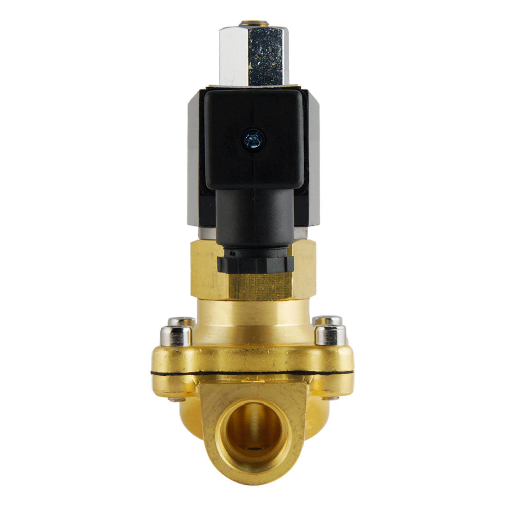 Solenoid Valve DF-SB 1/2'' NO brass FKM 0-3bar 12V DC