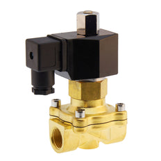 Solenoid Valve DF-SB 1/2'' NO brass EPDM 0-5bar 380V AC