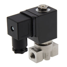 Solenoid Valve ST-DA 1/8'' stainless steel FKM 0-13bar 230V AC
