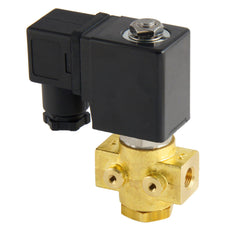 Solenoid Valve ST-DB 1/8'' NO brass EPDM 0-12bar 12V DC