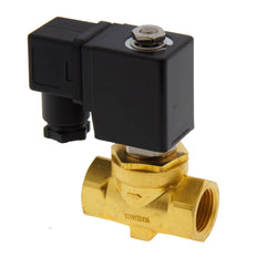 Solenoid Valve ST-SA 1/2'' brass EPDM 0-10bar 12V DC