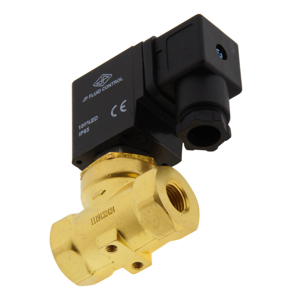 Solenoid Valve ST-SA 1/4'' NPT brass FKM 0-16bar 380V AC