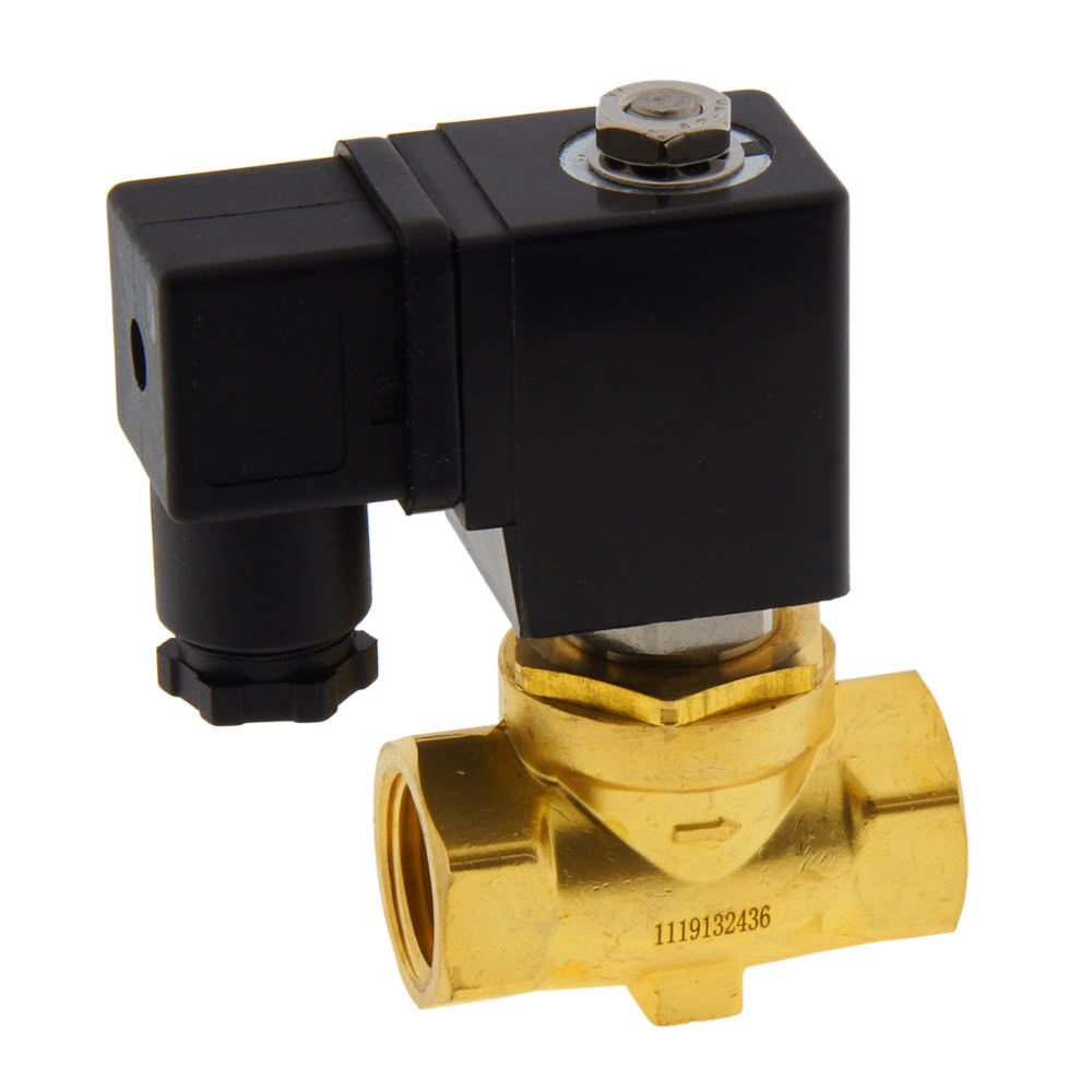 Solenoid Valve ST-SA 1/2'' NPT brass EPDM 0-10bar 12V DC