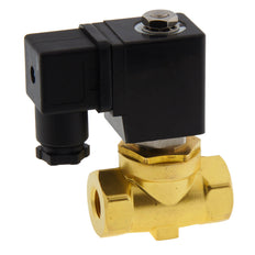 Solenoid Valve ST-SA 1/4'' NPT brass FKM 0-16bar 380V AC