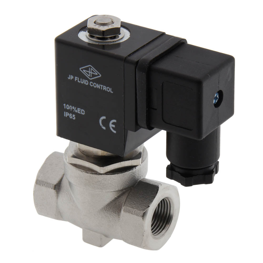 Solenoid Valve ST-SA 3/8'' stainless steel EPDM 0-10bar 12V DC