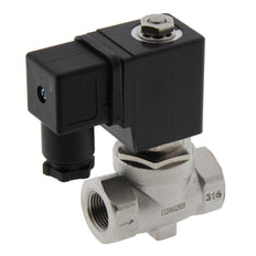 Solenoid Valve ST-SA 3/8'' NPT stainless steel FKM 0-16bar 230V AC