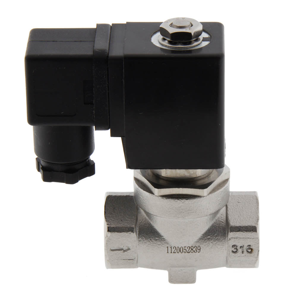 Solenoid Valve ST-SA 3/8'' NPT stainless steel FKM 0-16bar 24V AC