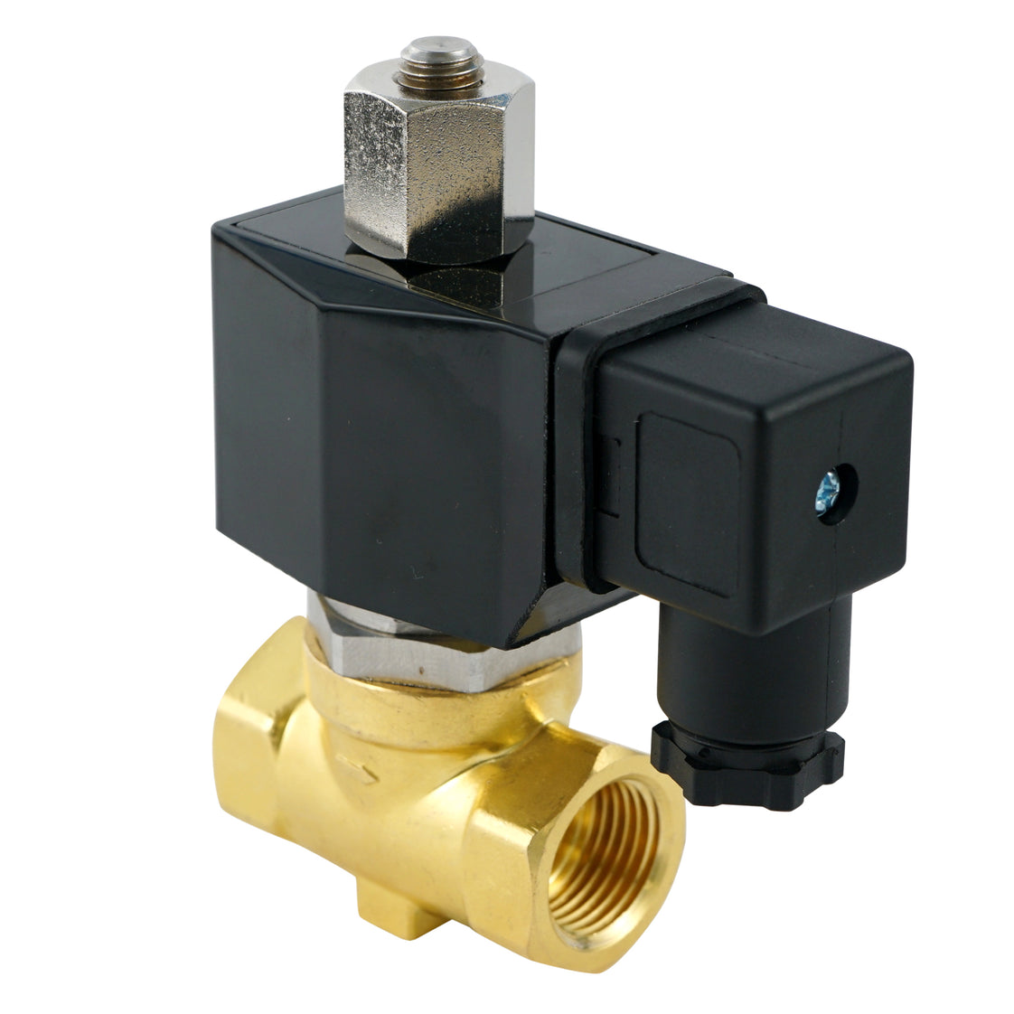 Solenoid Valve ST-SB 1/4'' NO brass FKM 0-16bar 230V AC