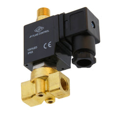 Solenoid Valve TW-DC 1/4'' 3/2 way DI brass FKM 0-7bar 24V AC