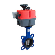 Electric Butterfly Valve DN65 24-240V AC/DC Wafer GGG40 EPDM Drinking water J+J