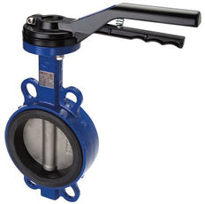 DN200 (8 inch) PN10 Wafer Butterfly Valve GG25-GGG40 polyamide-coated-EPDM