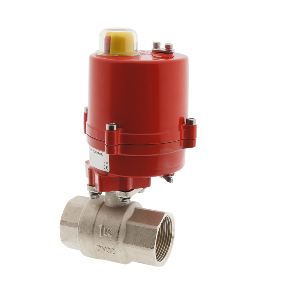 G1-1/2'' 230V AC 2-Way Brass Electrical Ball Valve - BL2BA